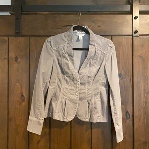 WHBM gray jacket